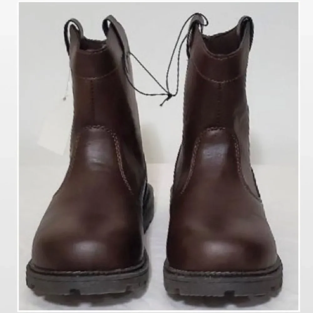 New Brown Boots Kid Boy Western Shoes